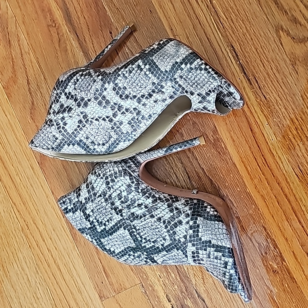 Peep Toe Booties - image 2